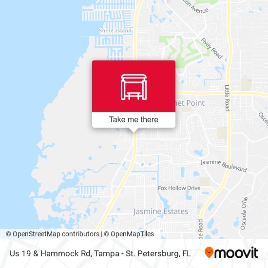 Mapa de Us 19 & Hammock Rd