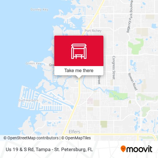 Mapa de Us 19 & S Rd