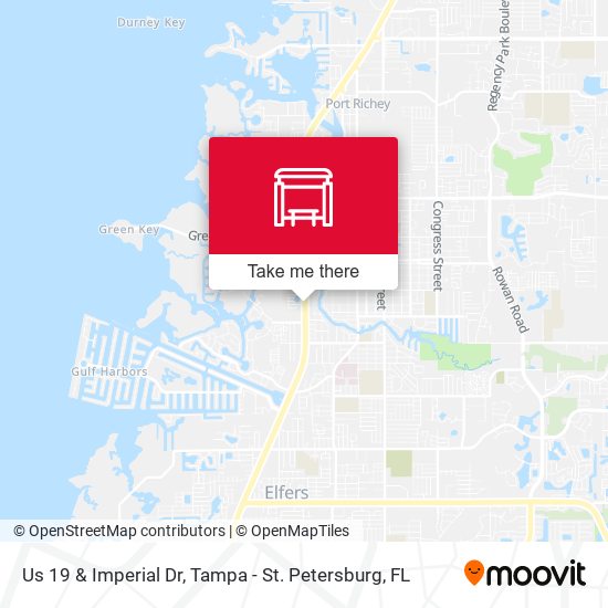 Mapa de Us 19 & Imperial Dr