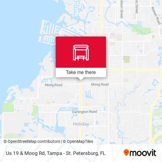 Us 19 & Moog Rd map