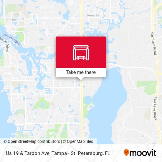 Mapa de Us 19 & Tarpon Ave