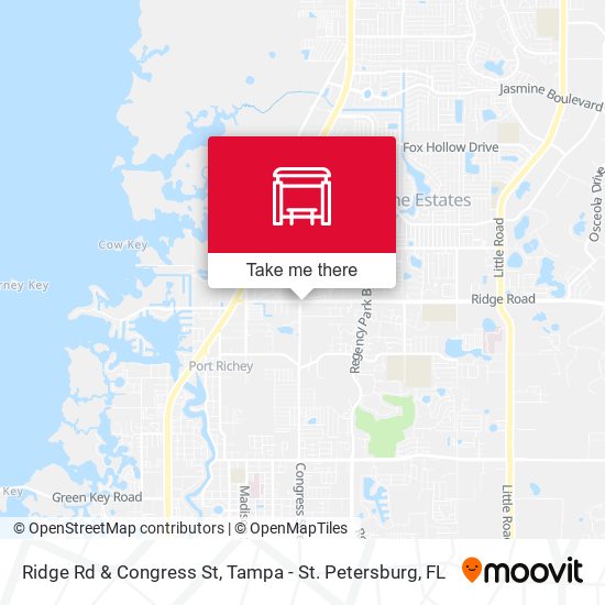 Ridge Rd & Congress St map