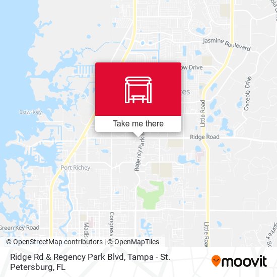 Ridge Rd & Regency Park Blvd map