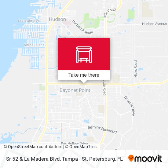 Mapa de Sr 52 & La Madera Blvd