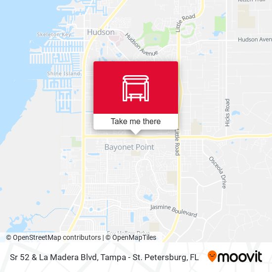 Mapa de Sr 52 & La Madera Blvd