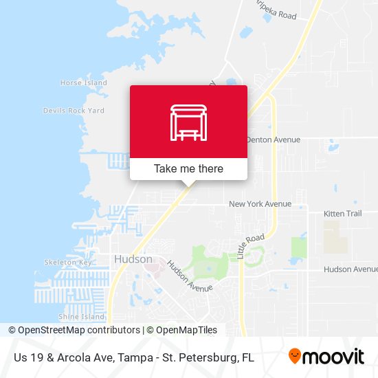 Mapa de Us 19 & Arcola Ave