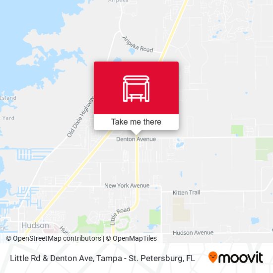 Little Rd & Denton Ave map
