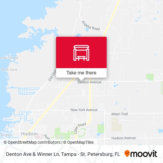 Denton Ave & Winner Ln map