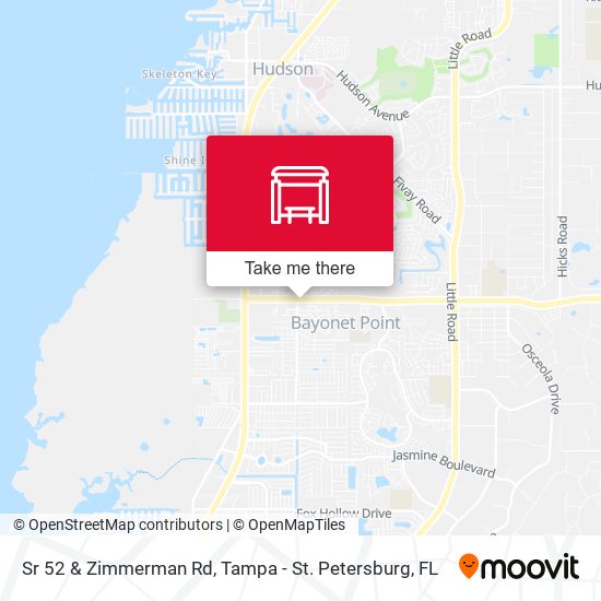 Mapa de Sr 52 & Zimmerman Rd