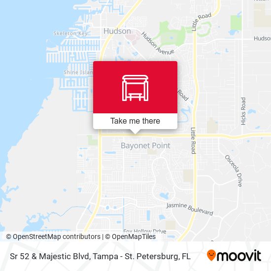 Mapa de Sr 52 & Majestic Blvd