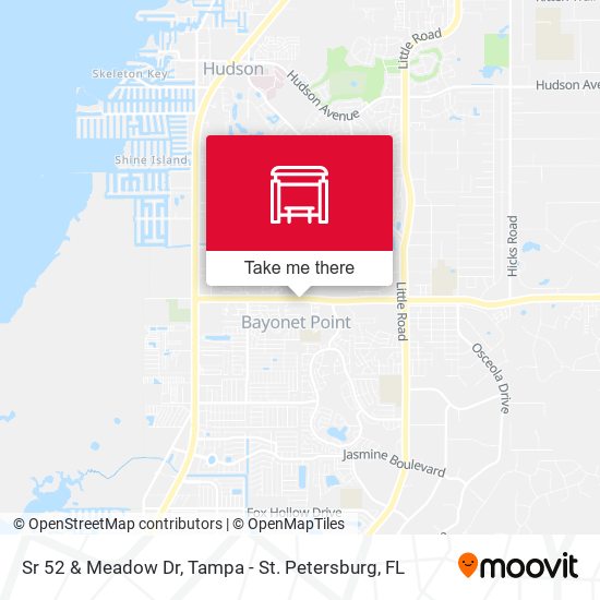 Mapa de Sr 52 & Meadow Dr