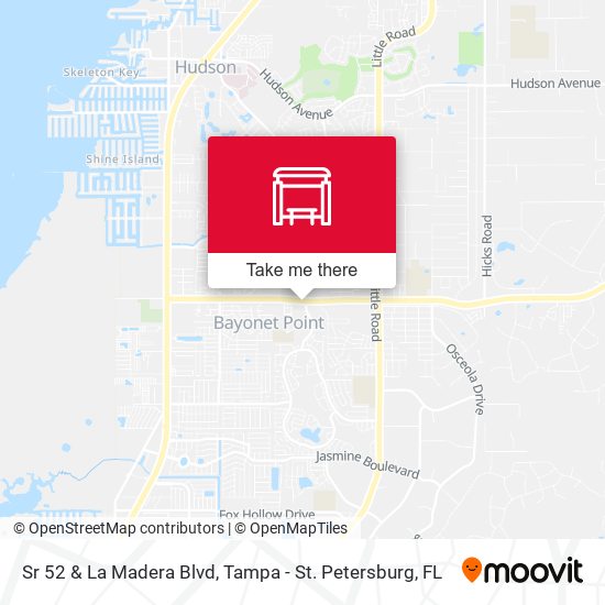 Mapa de Sr 52 & La Madera Blvd