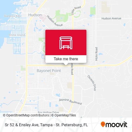 Sr 52 & Ensley Ave map