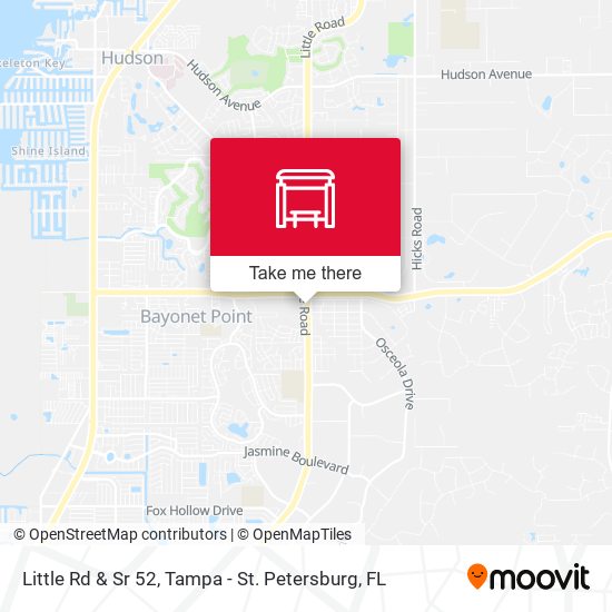 Little Rd & Sr 52 map