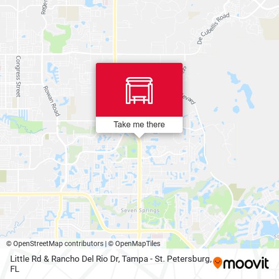 Little Rd & Rancho Del Rio Dr map