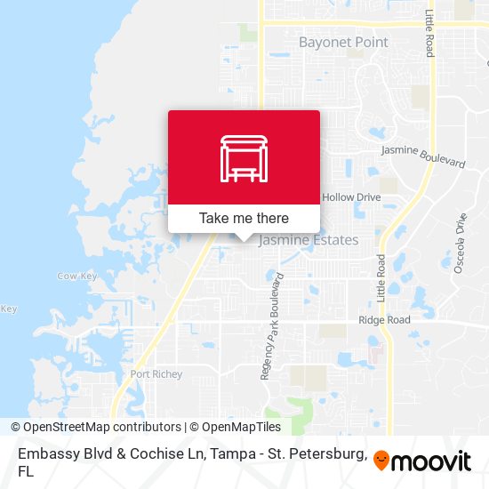 Mapa de Embassy Blvd & Cochise Ln