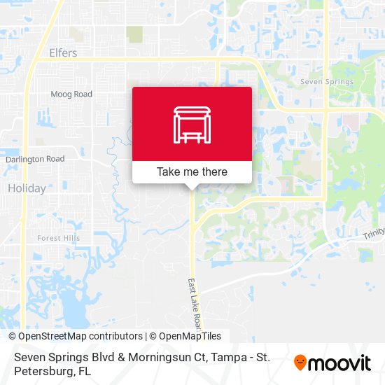 Seven Springs Blvd & Morningsun Ct map