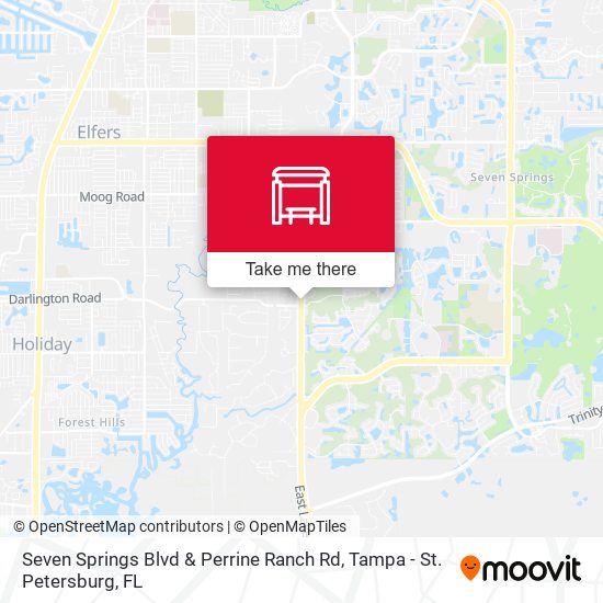 Seven Springs Blvd & Perrine Ranch Rd map
