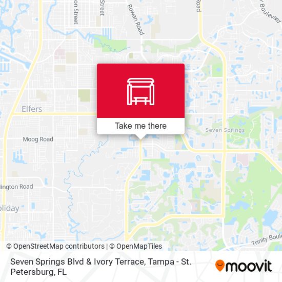 Seven Springs Blvd & Ivory Terrace map