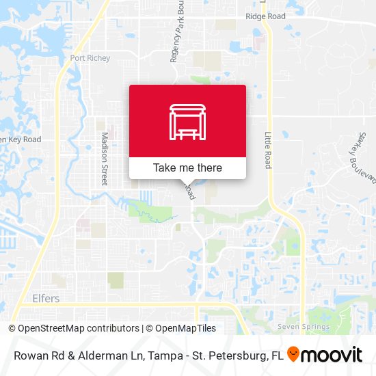 Rowan Rd & Alderman Ln map