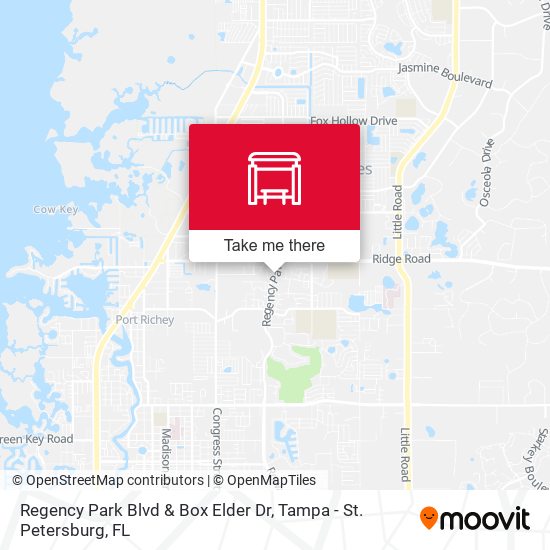 Regency Park Blvd & Box Elder Dr map