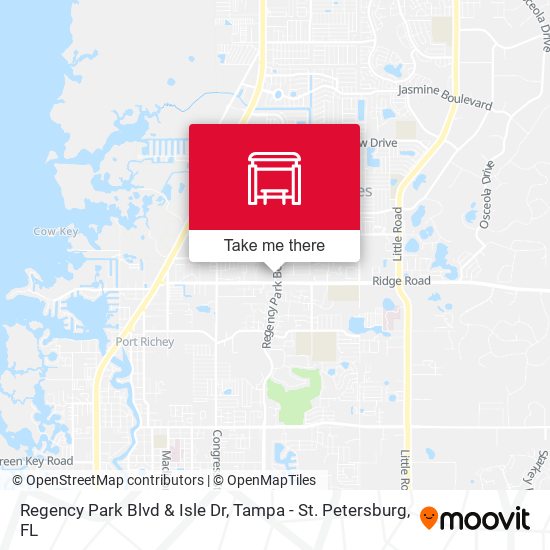 Regency Park Blvd & Isle Dr map