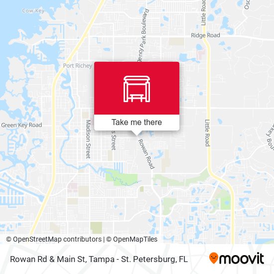 Mapa de Rowan Rd & Main St