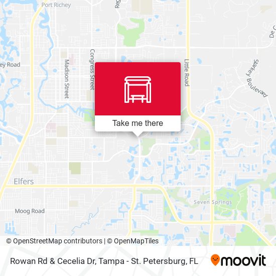Mapa de Rowan Rd & Cecelia Dr