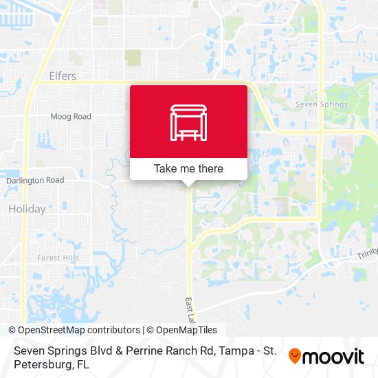 Seven Springs Blvd & Perrine Ranch Rd map