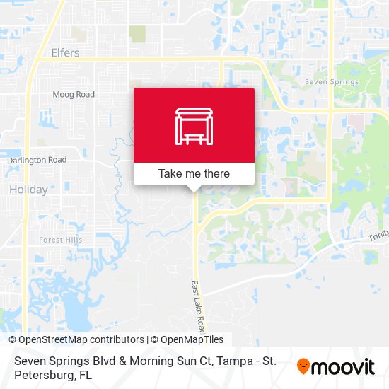 Seven Springs Blvd & Morning Sun Ct map
