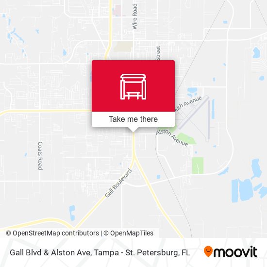 Mapa de Gall Blvd & Alston Ave