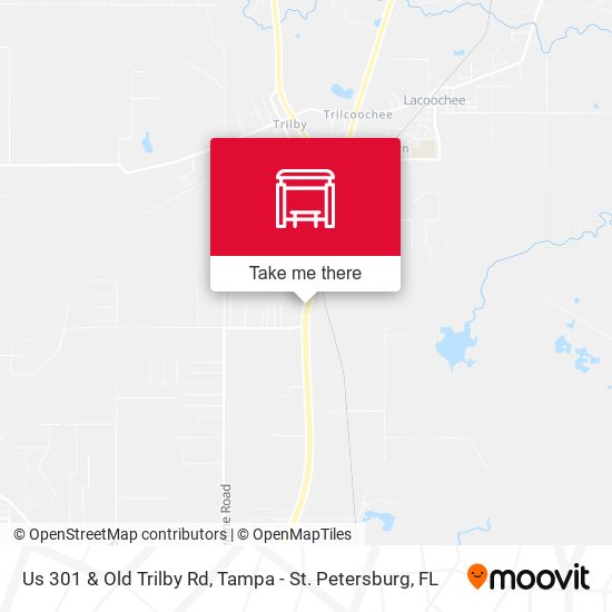 Mapa de Us 301 & Old Trilby Rd