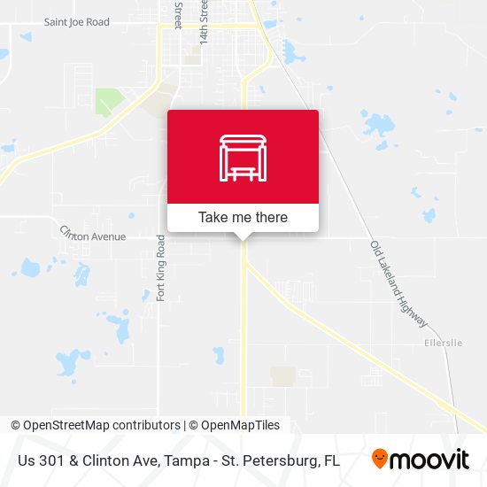 Mapa de Us 301 & Clinton Ave