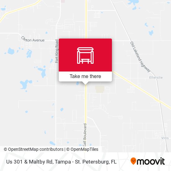 Mapa de Us 301 & Maltby Rd