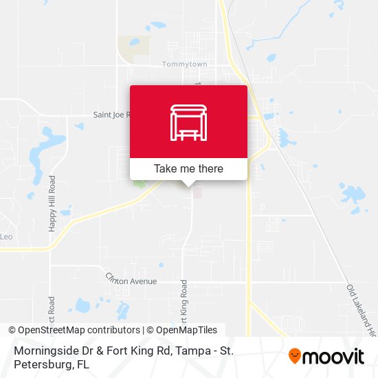 Mapa de Morningside Dr & Fort King Rd