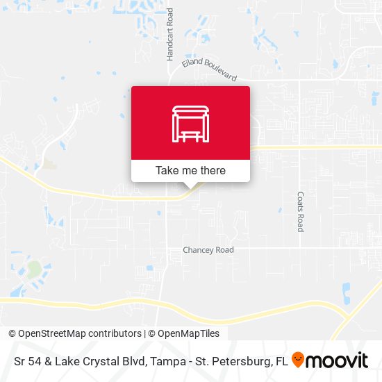 Sr 54 & Lake Crystal Blvd map