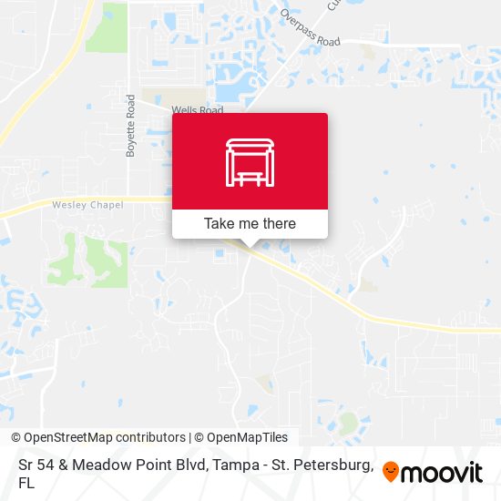 Mapa de Sr 54 & Meadow Point Blvd