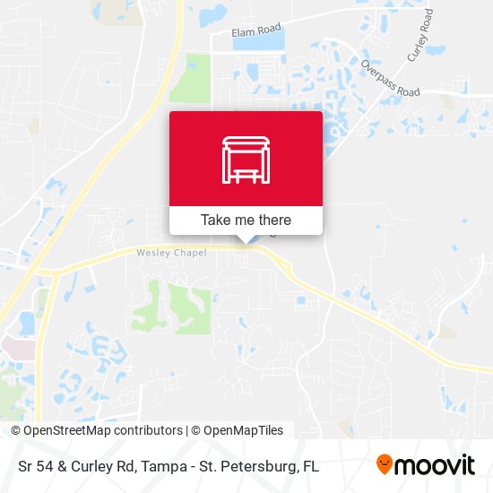 Sr 54 & Curley Rd map