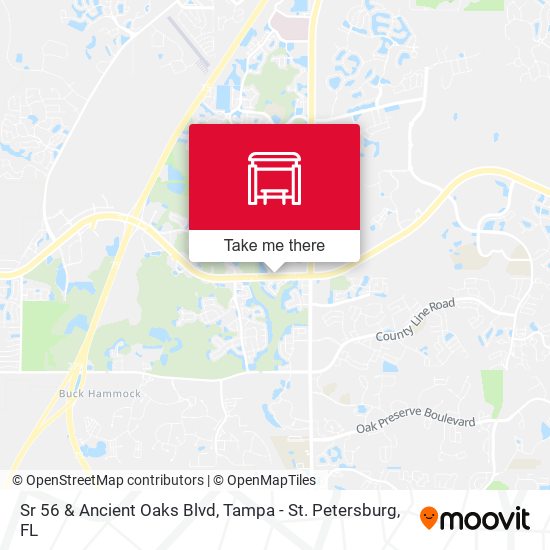 Sr 56 & Ancient Oaks Blvd map