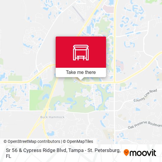 Sr 56 & Cypress Ridge Blvd map