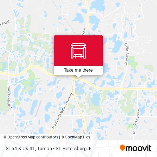 Sr 54 & Us 41 map