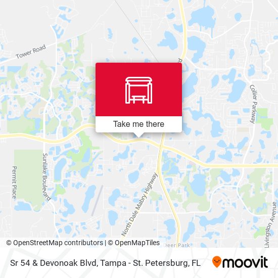Sr 54 & Devonoak Blvd map