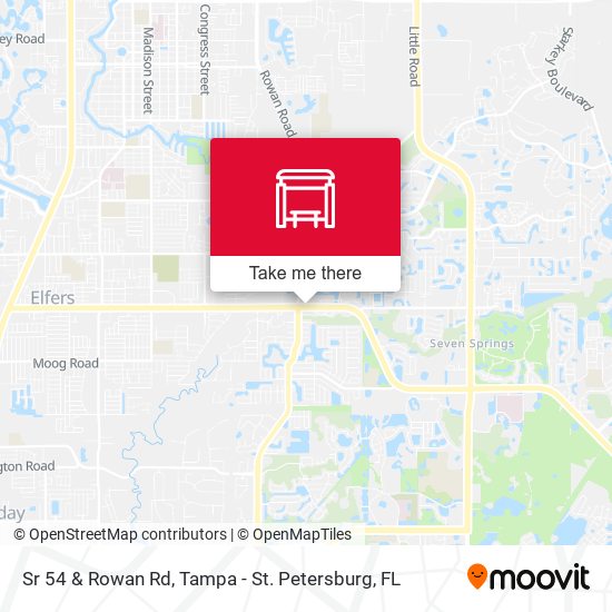 Mapa de Sr 54 & Rowan Rd