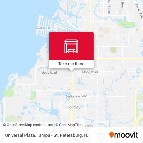 Universal Plaza map