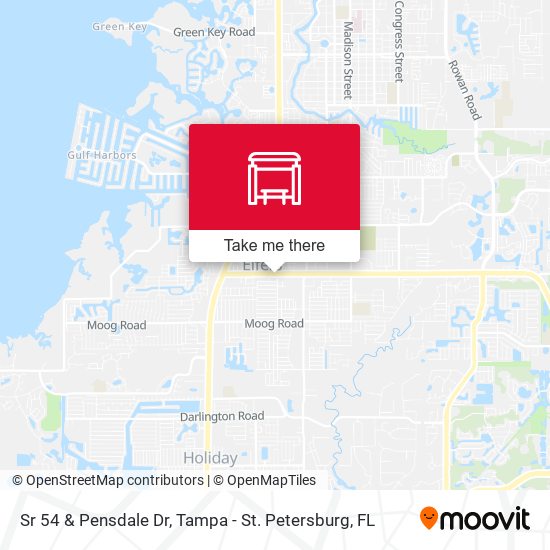 Sr 54 & Pensdale Dr map