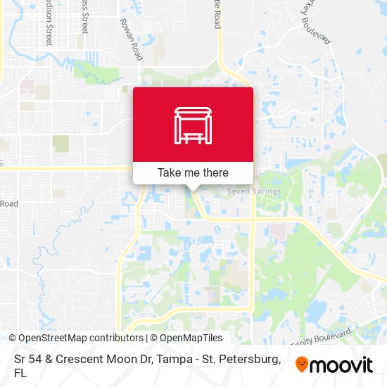 Mapa de Sr 54 & Crescent Moon Dr