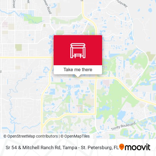 Mapa de Sr 54 & Mitchell Ranch Rd