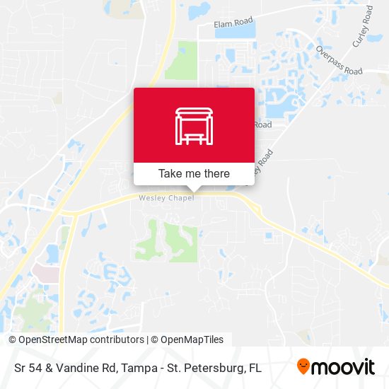 Sr 54 & Vandine Rd map