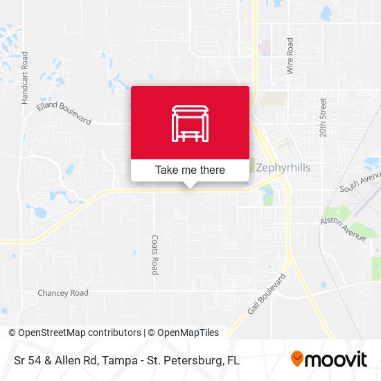 Mapa de Sr 54 & Allen Rd