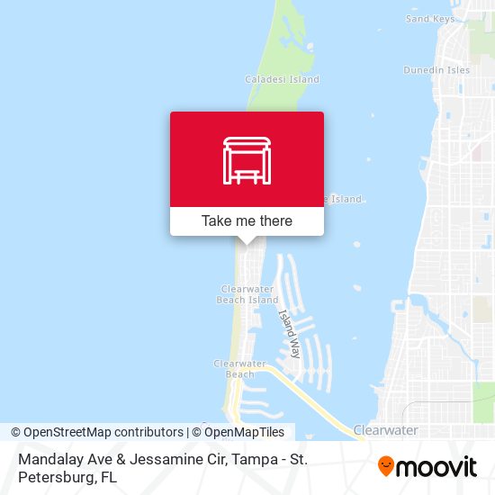 Mapa de Mandalay Ave & Jessamine Cir